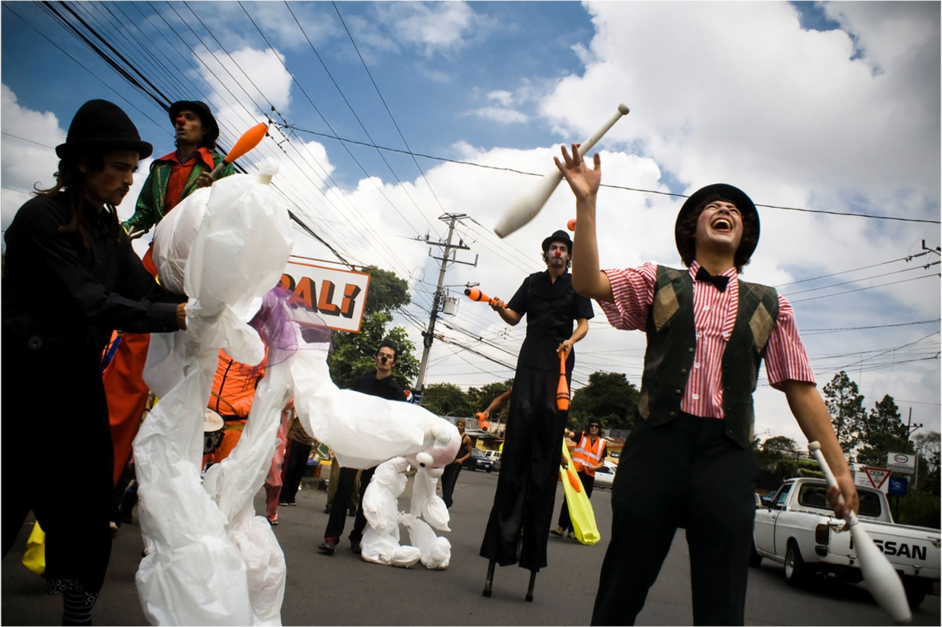 'Circo al Sur' fue una de las actividades culturales que se realizaron en el marco del programa