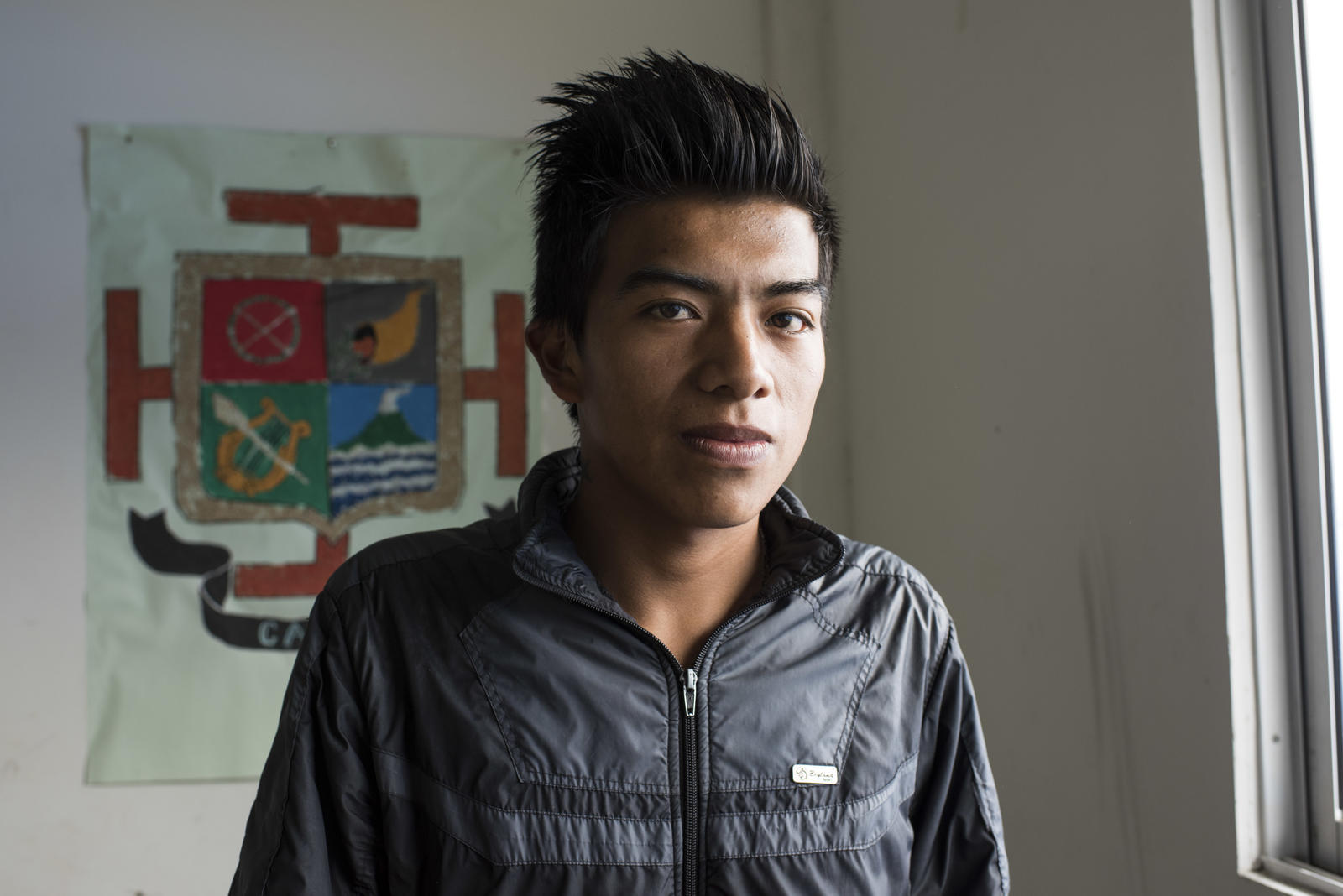 Yesid Alcibar Cordoba, 18 years old and 11th grade student. ©SDG Fund / Freya Morales